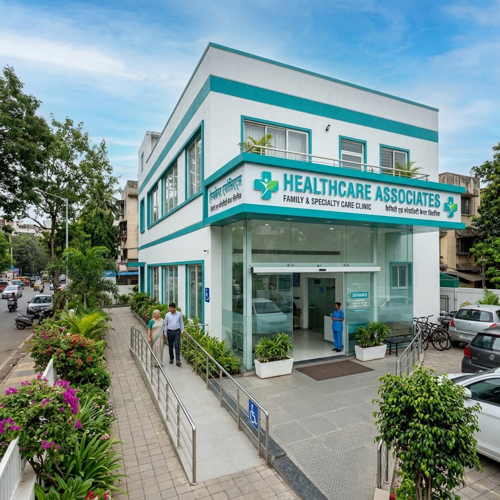 Exterior view of Parth's Medical Clinic