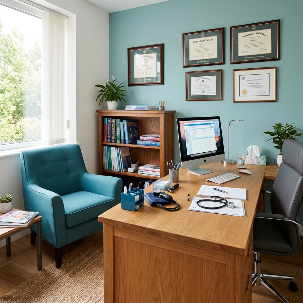 Doctor consultation cabin