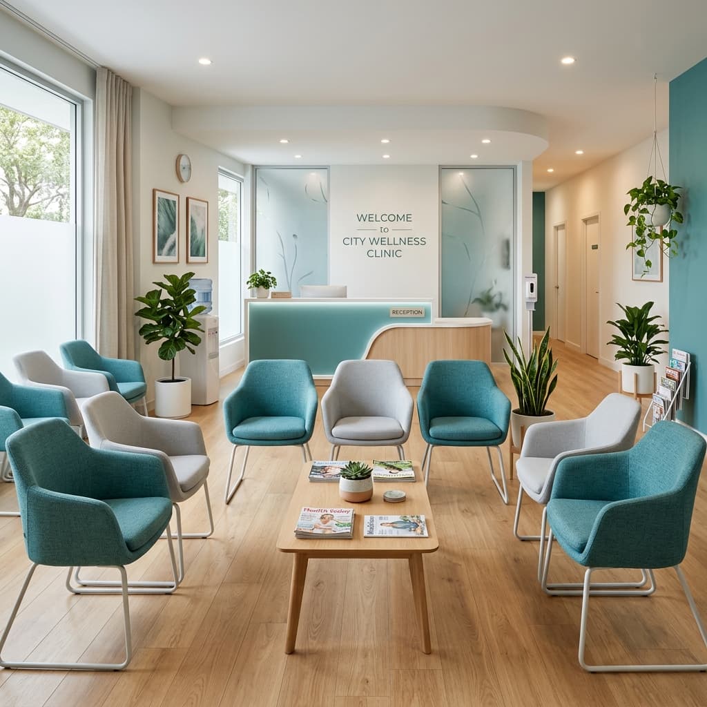 Clinic waiting area